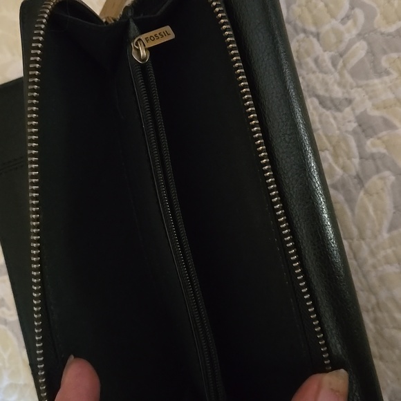 Fossil leather wallet - Picture 3 of 5